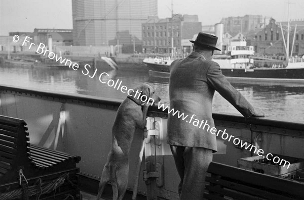 B & I SHIP TO LIVERPOOL  MR FITZHERBERT AND DOG